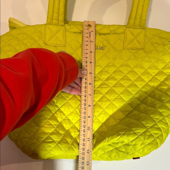 MZ Wallace Medium Metro Tote Deluxe – Bright Yellow - Picture 10 of 13